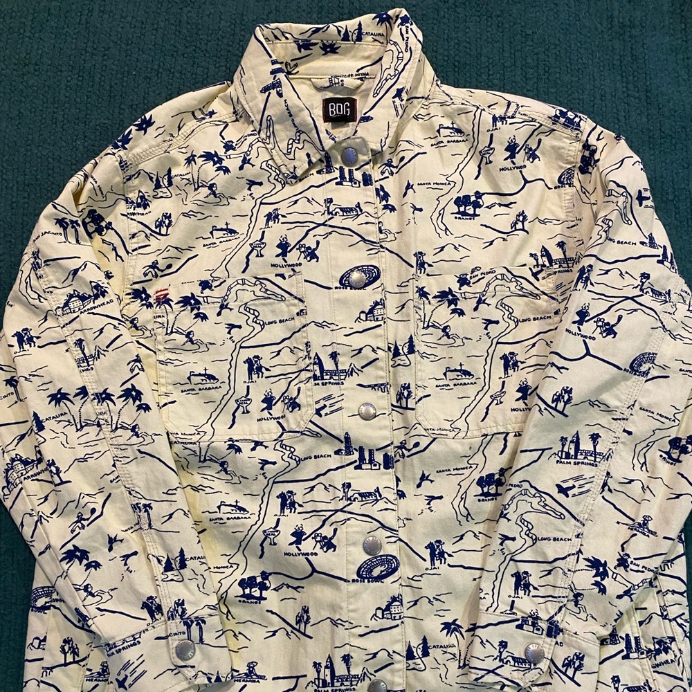 Urban Outfitters BDG Vacation Print Jacket
